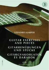 Gitarrenübungen und Stücke III - cvičení pro kytaru