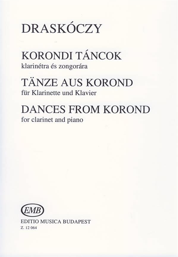 Tänze aus Korond - pro klarinet a klavír