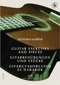 Gitarrenübungen und Stücke VI - cvičení pro kytaru