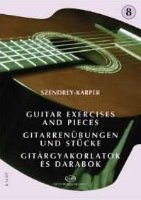 Gitarrenübungen und Stücke VIII - cvičení pro kytaru
