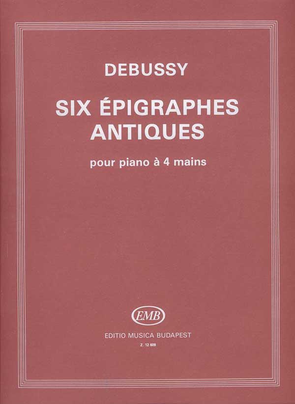 Six epigraphes antiques - pro čtyřruční klavír