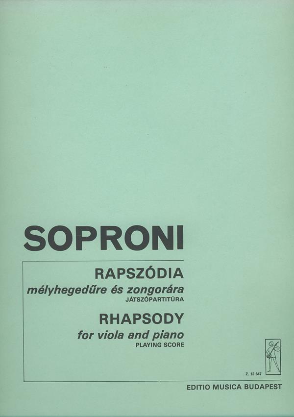 Rhapsodie - viola a klavír
