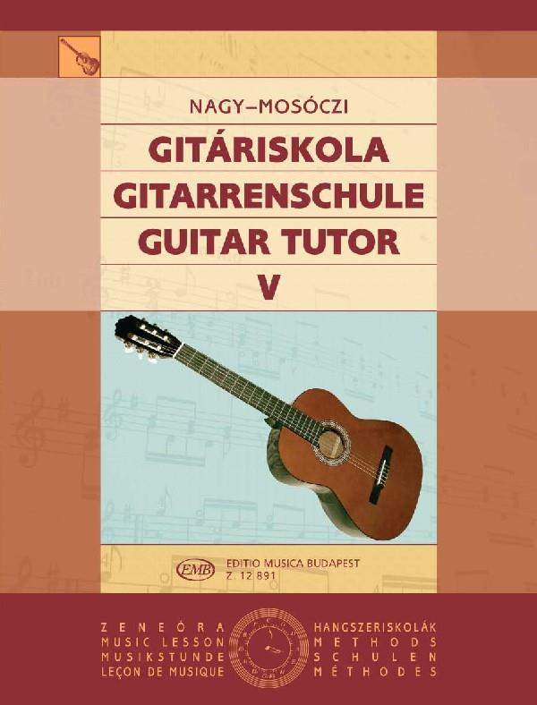 Gitarrenschule V - cvičení pro kytaru