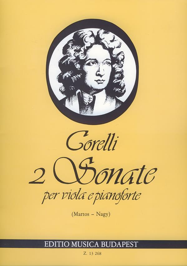 2 Sonate op. 5, No.7-8 per viola e pianoforte, op - per viola e pianoforte, op. 5, No. 7, 8 - viola a klavír