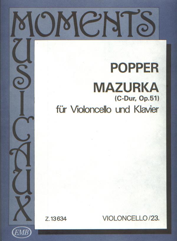 Mazurka - pro violoncello a klavír