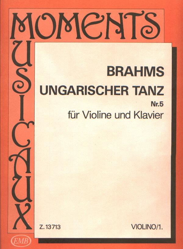 Ungarischer Tanz Nr. 5 - pro housle a klavír