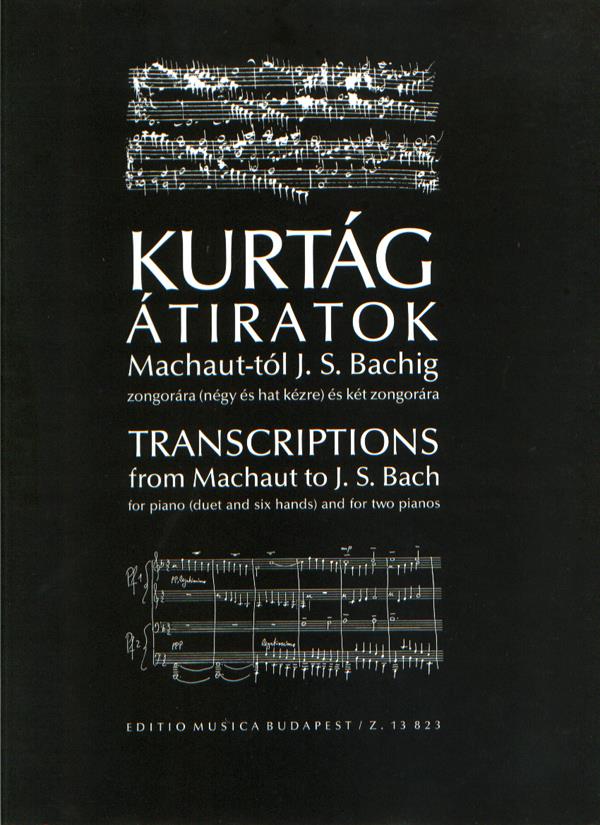 Übertragungen von Machaut bis J. S. Bach - pro čtyřruční klavír