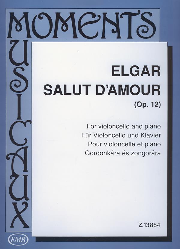 Salut d'Amour, Op. 12 - pro violoncello a klavír