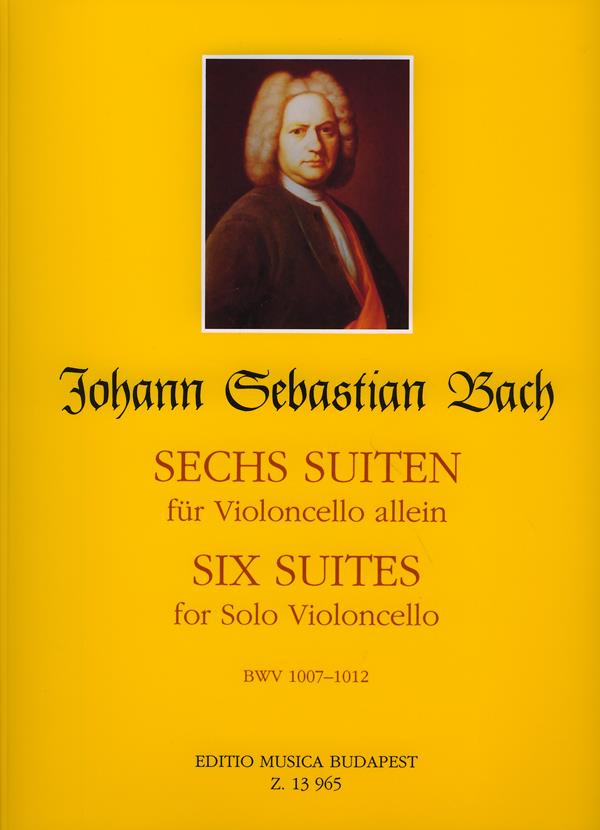 Sechs Suiten BWV 1007-1012 - pro violoncello