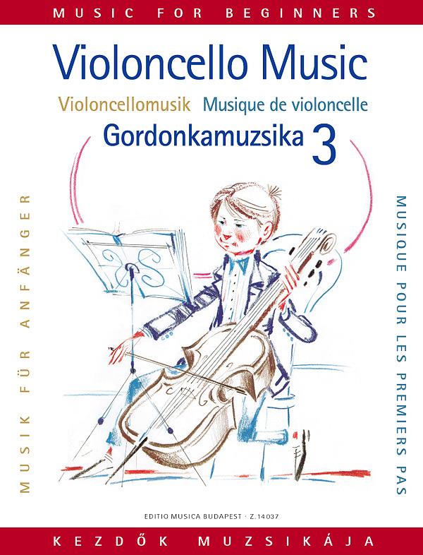 Violoncello Music 3 / snadné skladby pro violoncello a klavír