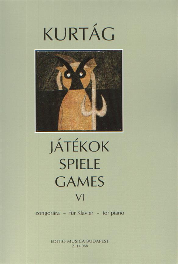 Jatekok - Games - Spiele 6 - Tagebucheintragungen, persönliche Botschaften - pro klavír