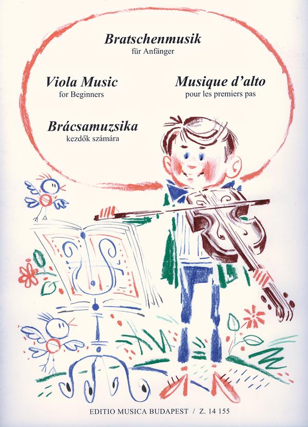 Bratschenmusik für Anfänger - viola a klavír