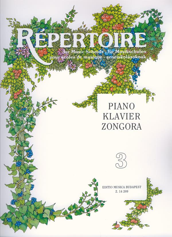 Repertoire für Musikschulen - Klavier III - cvičení pro klavír