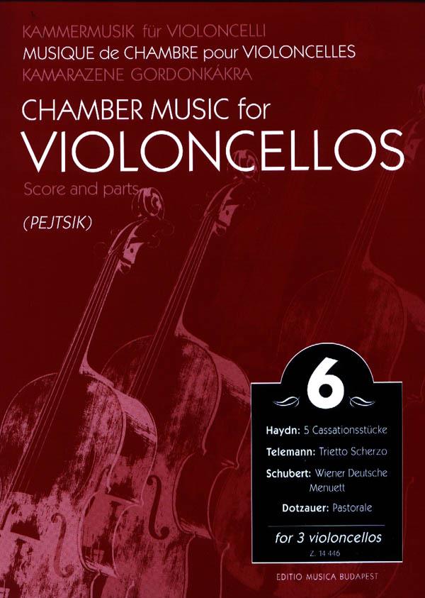 Chamber Music for/ Kammermusik für Violoncelli 6 - for 3 violoncellos - pro dvě a více violoncell
