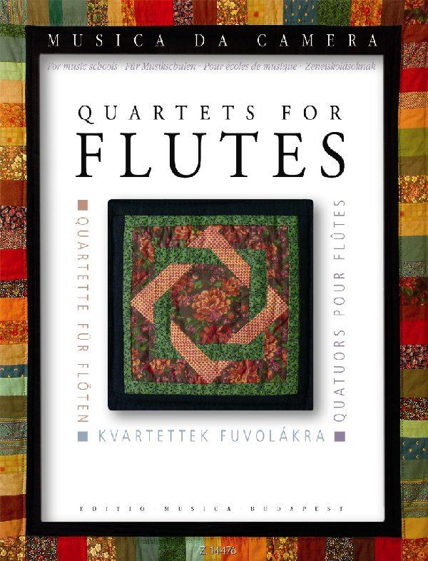Quartette für Flöten  - zum Teil mit Altflöte (Sol)