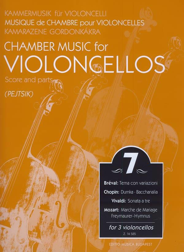 Chamber Music for/ Kammermusik für Violoncelli 7 - for 3 violoncellos - pro dvě a více violoncell