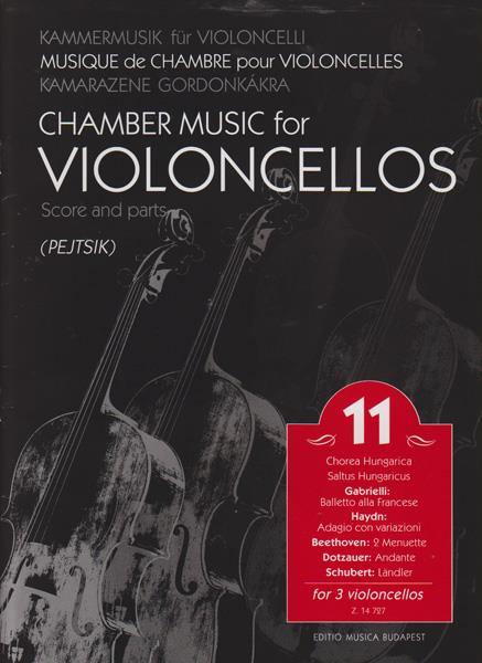 Chamber Music for/ Kammermusik für Violoncelli 11 - for 3 violoncellos - pro dvě a více violoncell