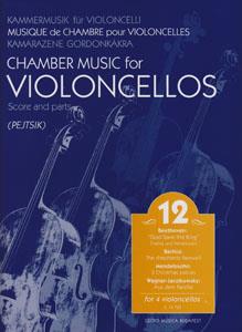 Chamber Music for/ Kammermusik für Violoncelli 12 - for 4 violoncellos - pro dvě a více violoncell