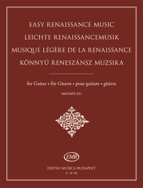 Leichte Renaissancemusik - Easy Renaissance Music - noty pro kytaru