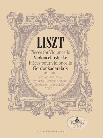 Pieces for Violoncello - pro violoncello a klavír