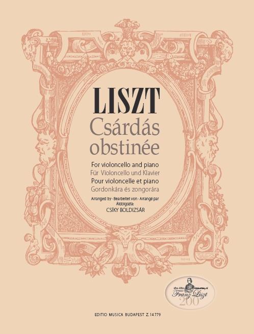 Csardas obstinee - pro violoncello a klavír