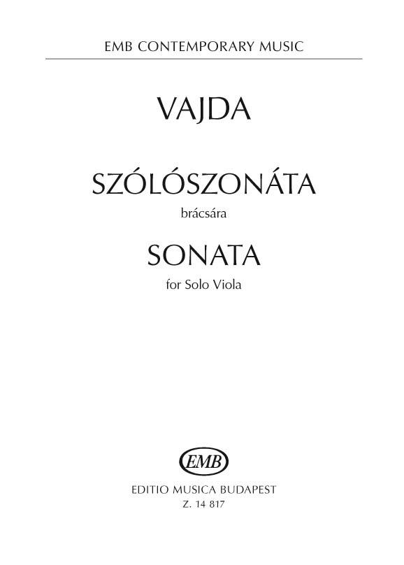 Sonata for Solo Viola (2004) - pro violu