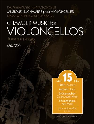 Chamber Music for/ Kammermusik für Violoncelli 15 - for 4 violoncellos - pro dvě a více violoncell
