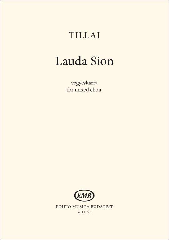 Lauda Sion - for mixed choir - pro sbor SATB