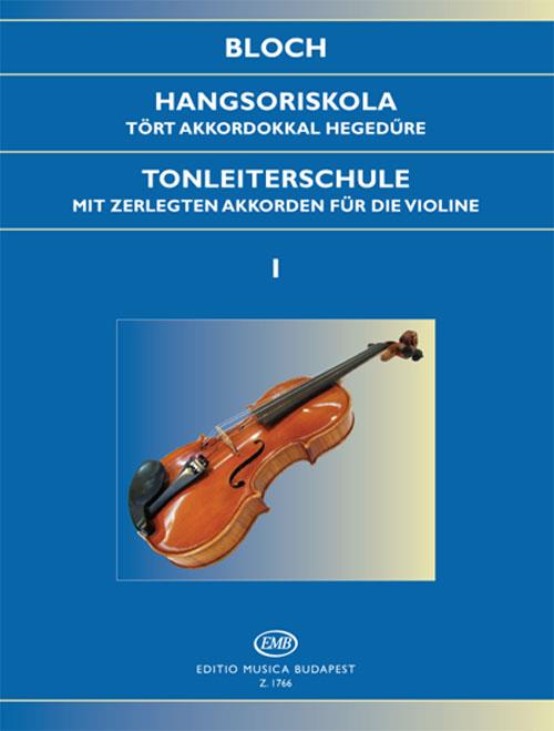 Tonleiterschule I op. 5 mit zerlegten Akkorden - mit zerlegten Akkorden - školy a cvičení pro housle