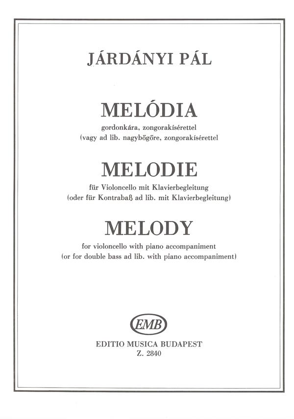 Melodie - violoncello a klavír