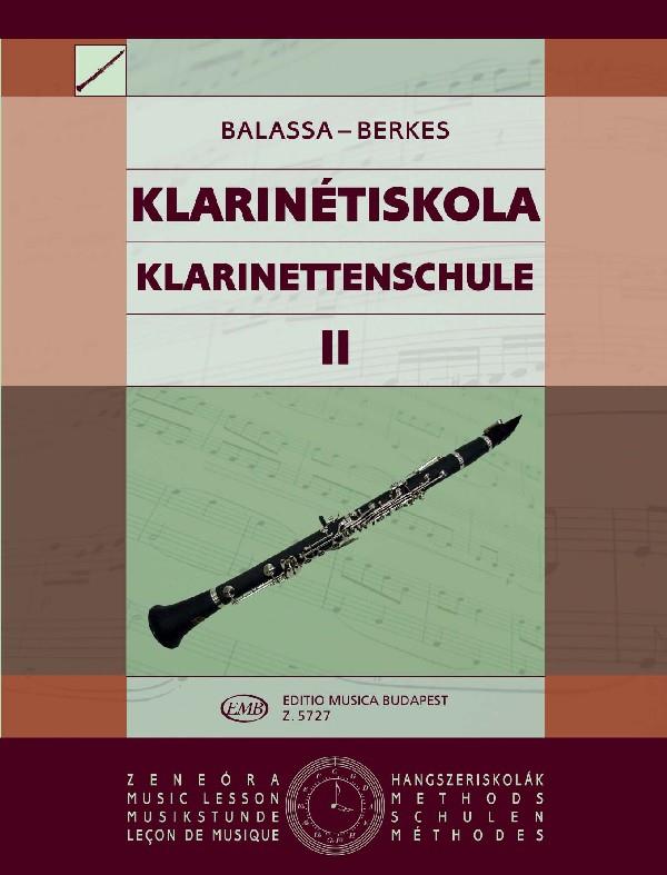 Klarinettenschule II - škola hry na klarinet