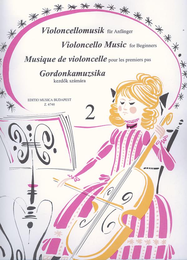 Violoncellomusik für Anfänger 2 - violoncello a klavír