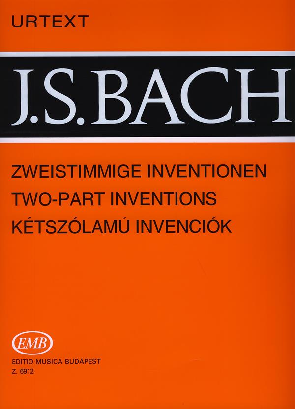 Zweistimmige Inventionen BWV772-786 - BWV 772-786 - pro klavír