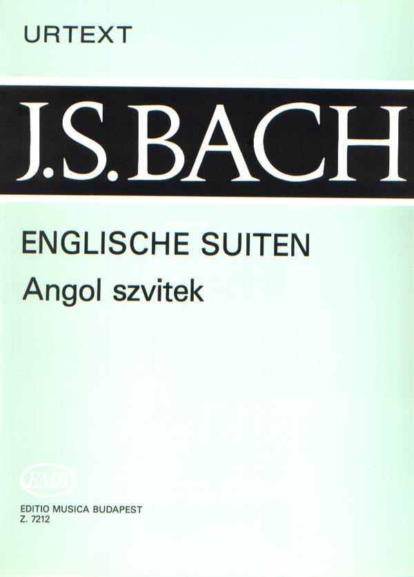 Englische Suiten BWV 806-811 - BWV 806-811 - pro klavír