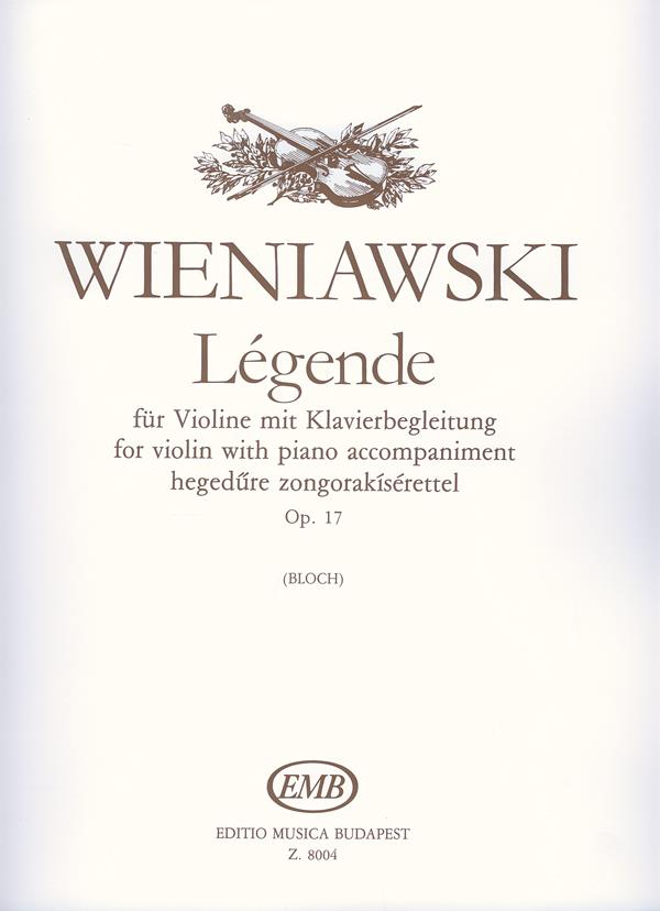 Legende 17 - pro housle a klavír
