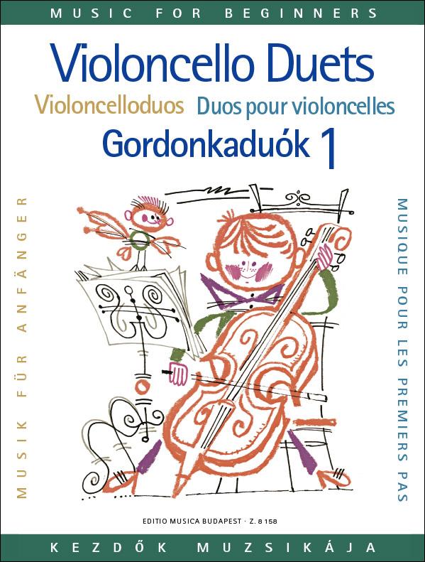 Violoncelloduos für Anfänger I - Violoncello Duos for Beginners 1 - dvě violoncella