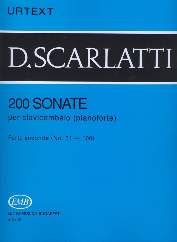200 Sonate For Piano - Vol. 2 Nos. 51-100 - Parte seconda (No. 51-100)