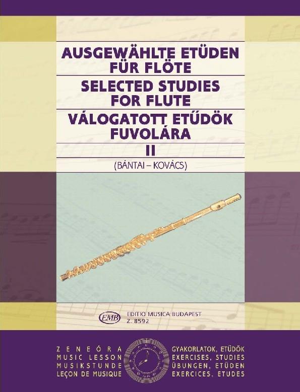 Ausgewählte Etüden für Flöte II  - Selected Studies for Flute 2