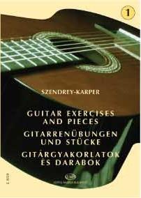 Gitarrenübungen und Stücke I - cvičení pro kytaru