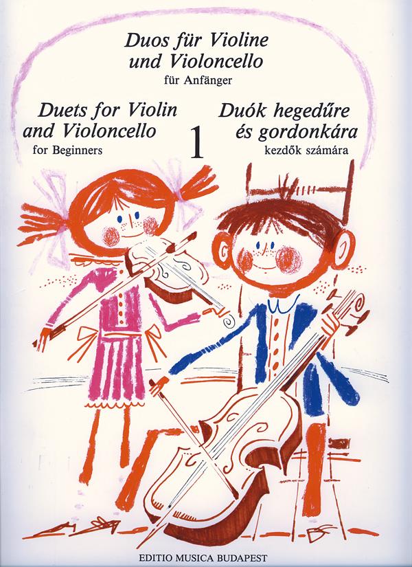 Duos für Violine und Violoncello für Anfänger I - Duets for Violin and Violoncello for Beginners 1