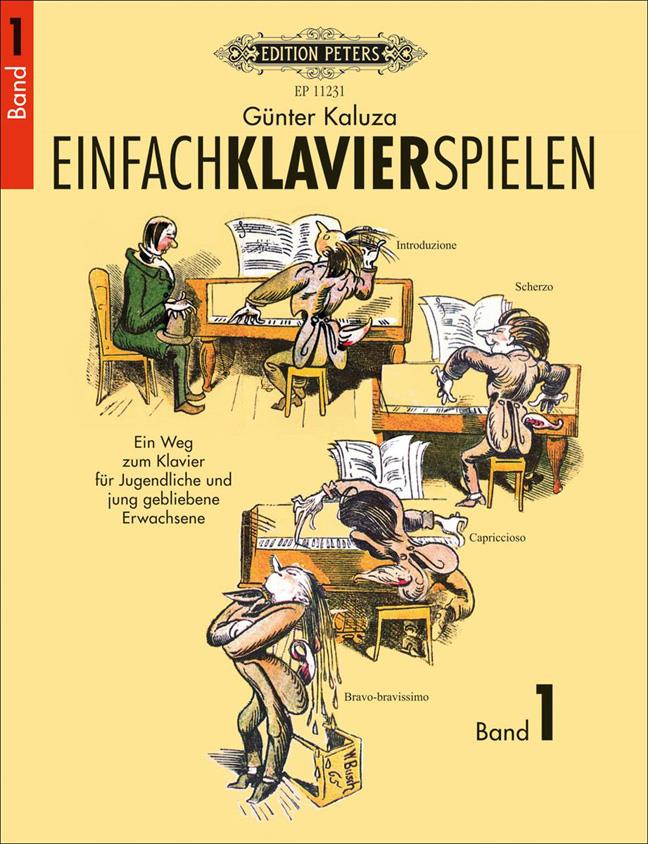 Einfach Klavier Spielen 1 učebnice na klavír