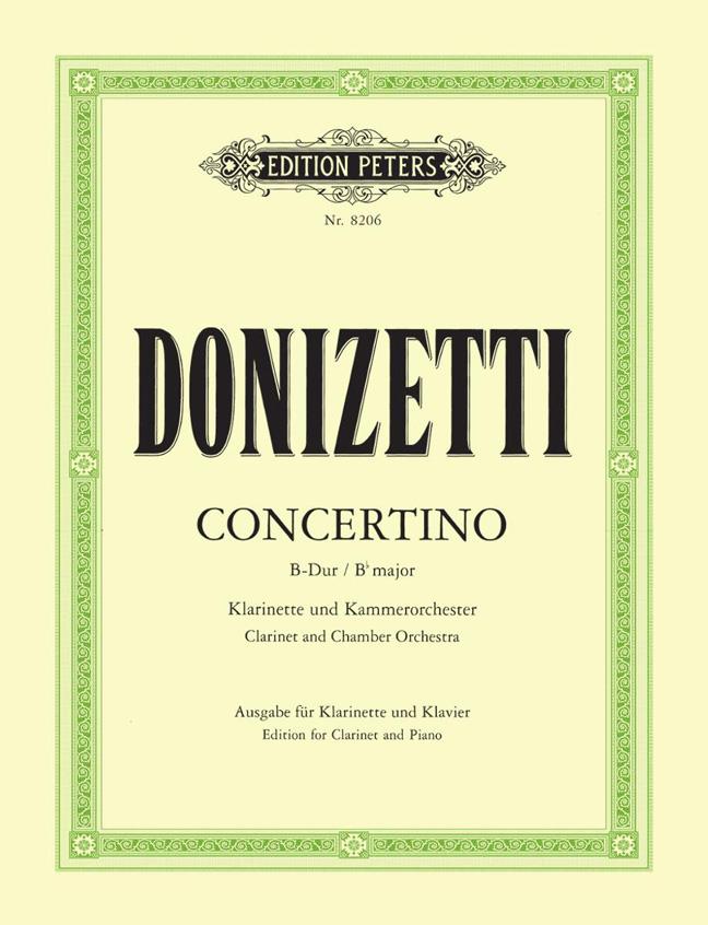 Clarinet Concertino in B flat