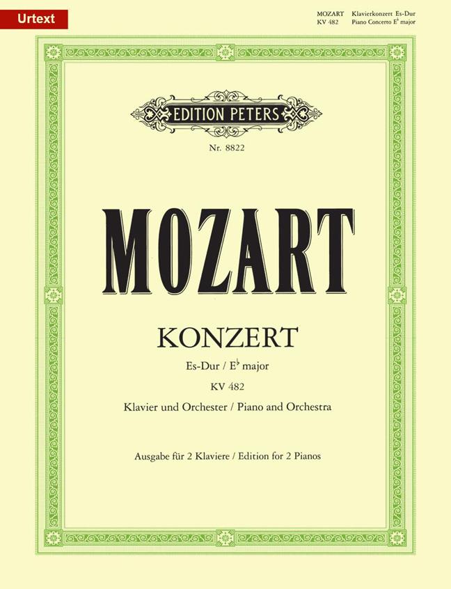 Concerto No.22 in E flat K482 - pro dva klavíry