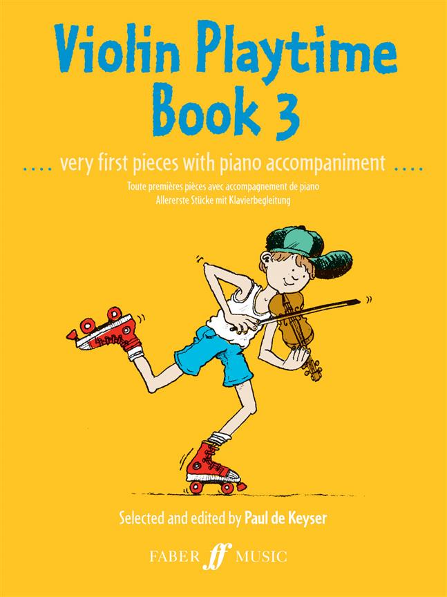 Violin Playtime Book 3 - skladby pro housle a klavír