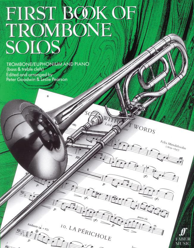 First Book of Trombone Solos - trombon a klavír