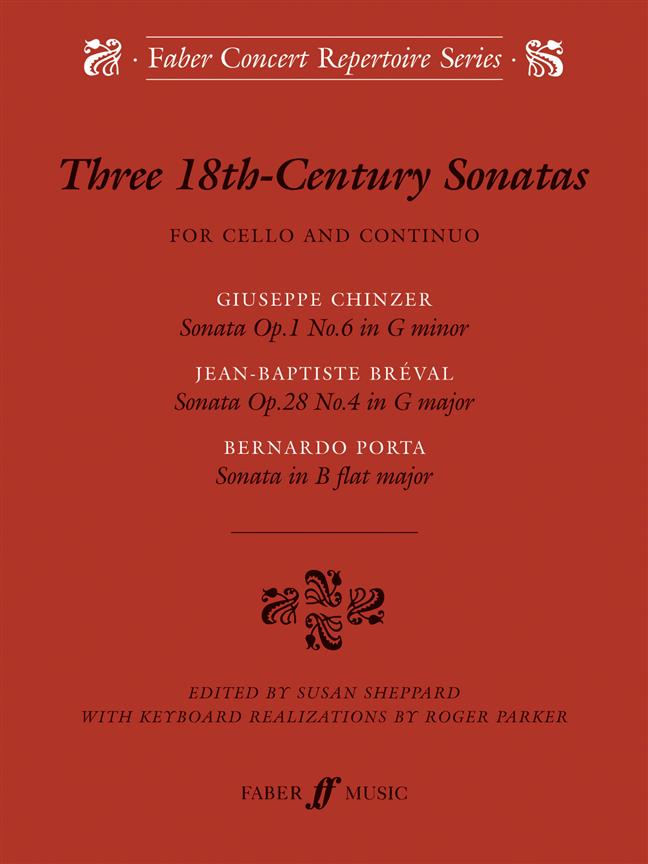 Three 18th-Century Sonatas - violoncello a klavír