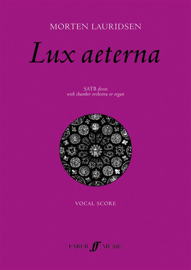 Lux aeterna. - pro sbor SATB