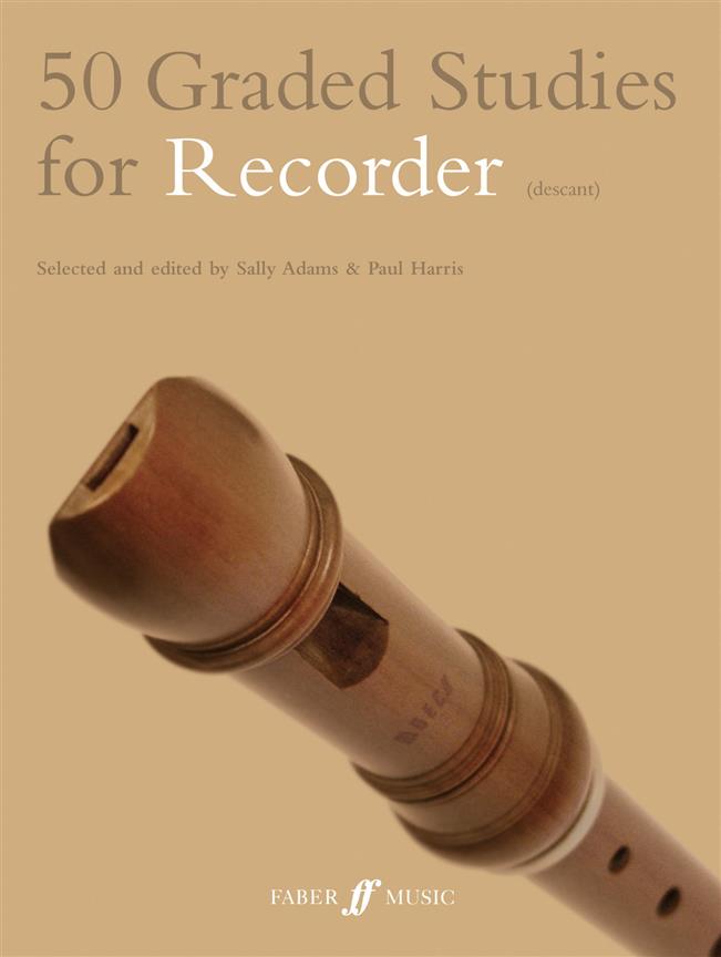 50 Graded Studies for Recorder / 50 etud se stoupající obtížností pro zobcovou flétnu