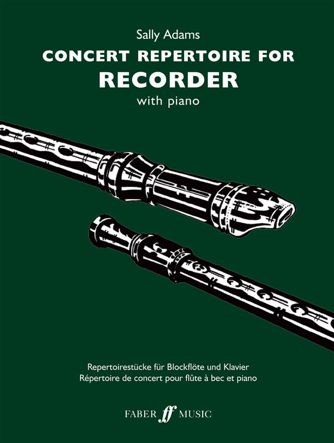 Concert Repertoire for Recorder / zobcová flétna + klavír