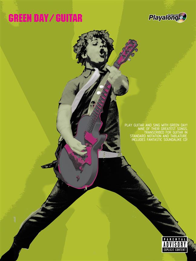 Green Day - Guitar - Eight of their Greatest Songs - Kytara TAB